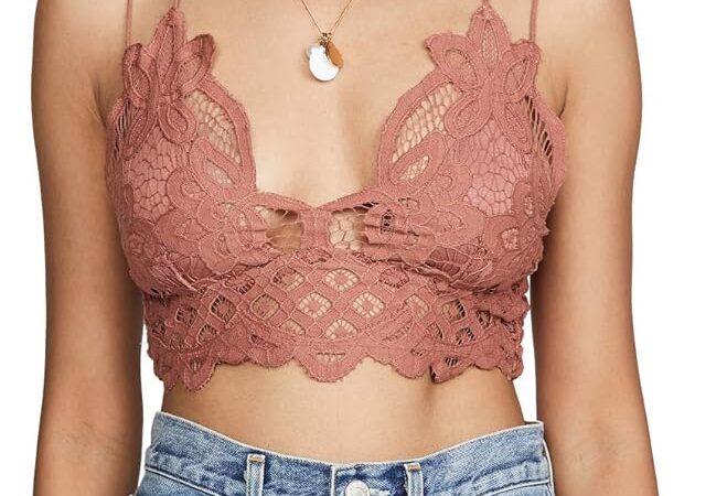 Free People Adella Bralette: Embrace Comfort and Bohemian Beauty!
