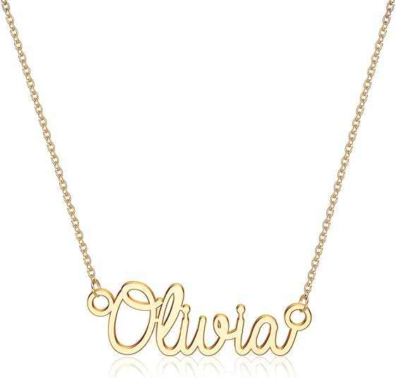 Make It Personal with Turandoss Custom Name Necklace
