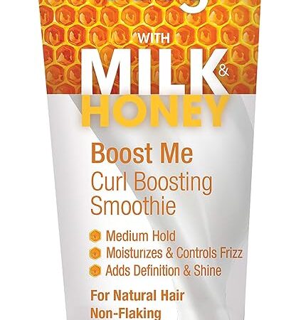 Embrace Your Curls: Lottabody Milk & Honey Curl Boosting Smoothie Review