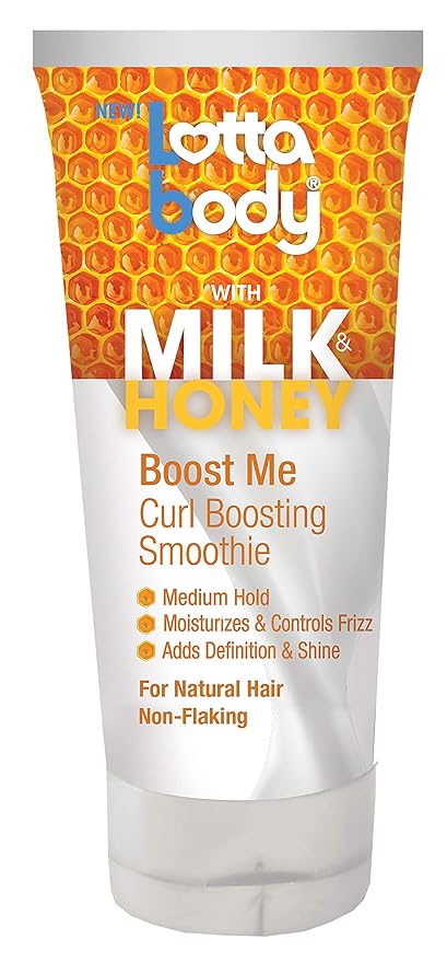 Embrace Your Curls: Lottabody Milk & Honey Curl Boosting Smoothie Review